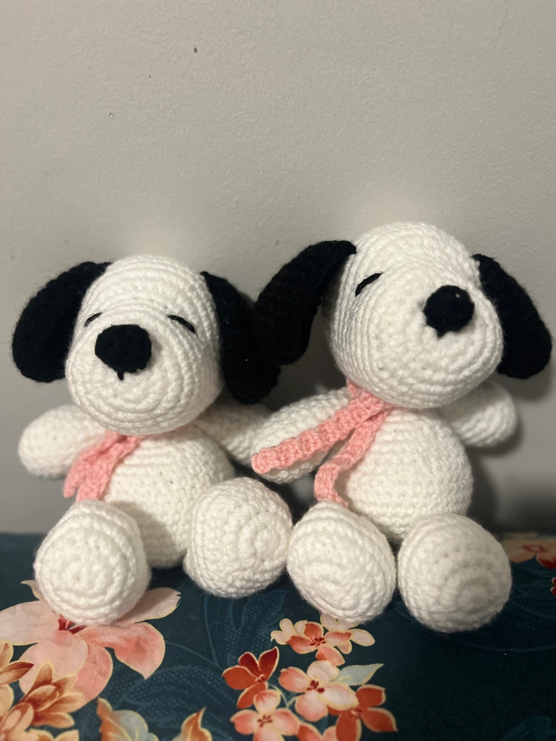 Crocheted Snoopy Stuffed Toys (2-Pack)