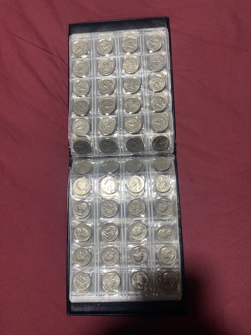 Collection of US Quarters in Binder - photo 5