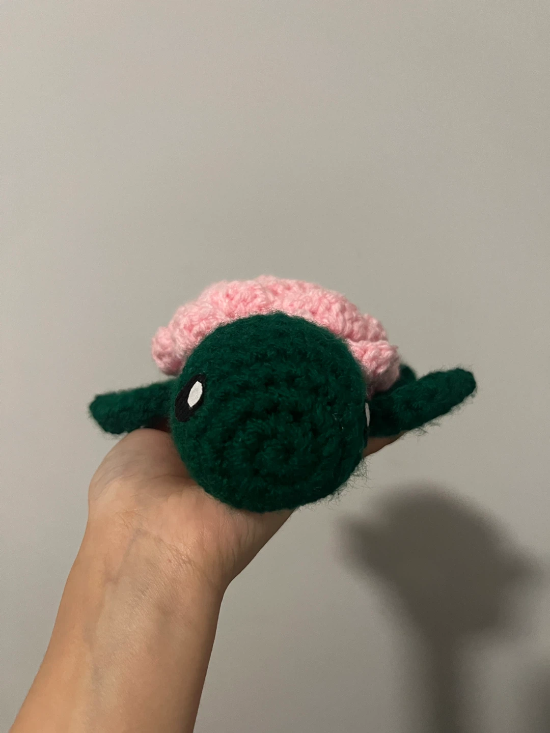 Crocheted flower Turtle plushy - photo 2