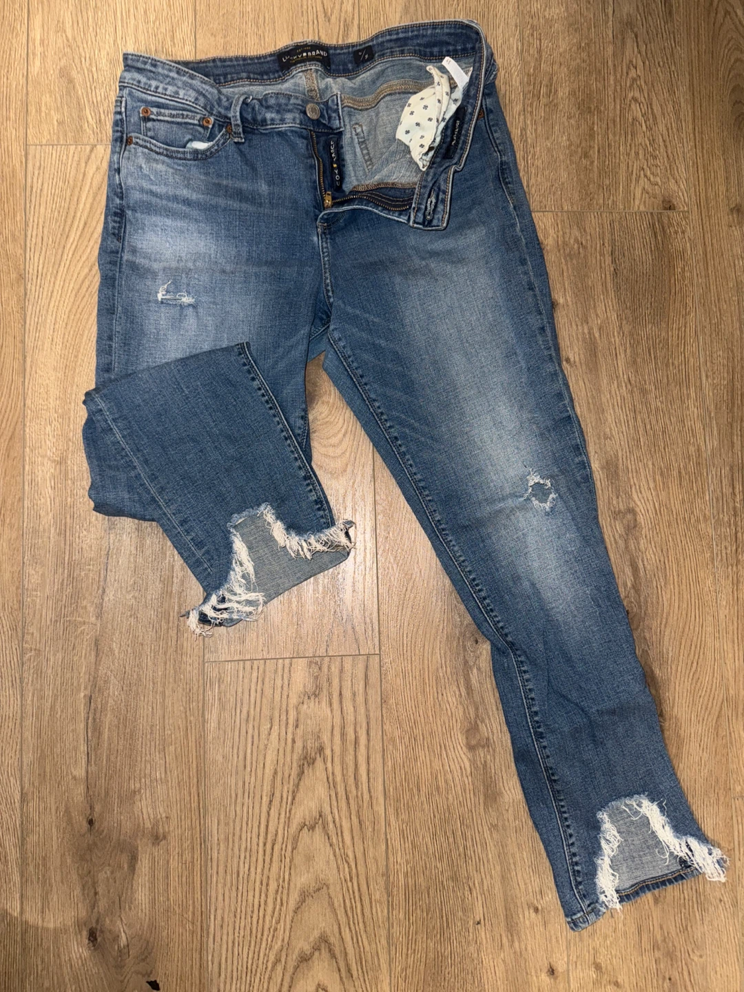 Lucky Brand Blue Denim Jeans - photo 2