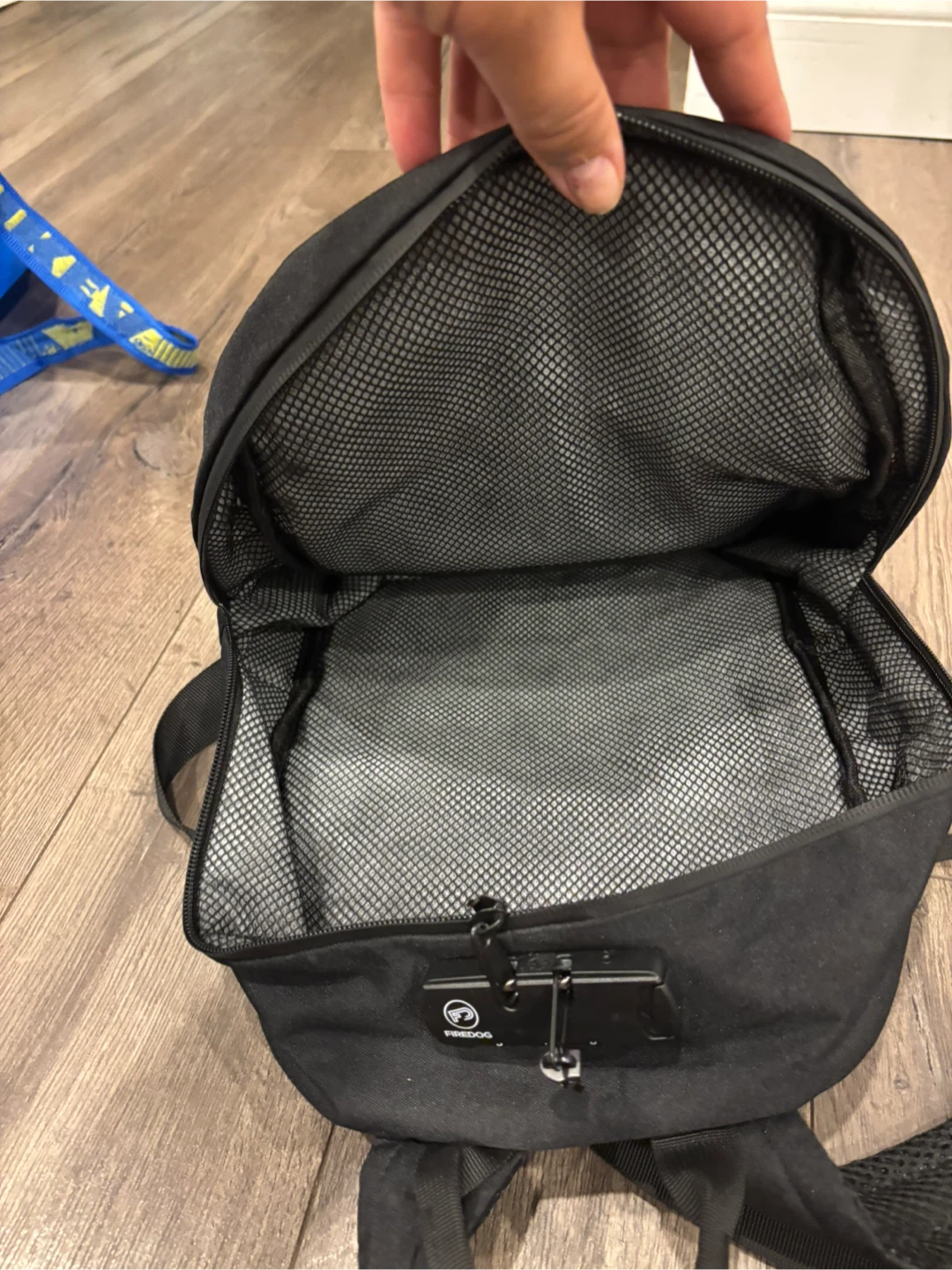 FIREDOG Black Backpack with Combination Lock - photo 3