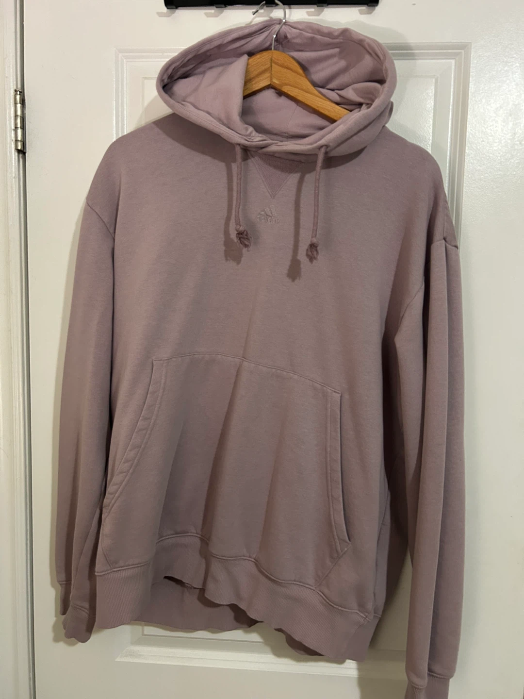 Adidas Hoodie Lavender Size Large