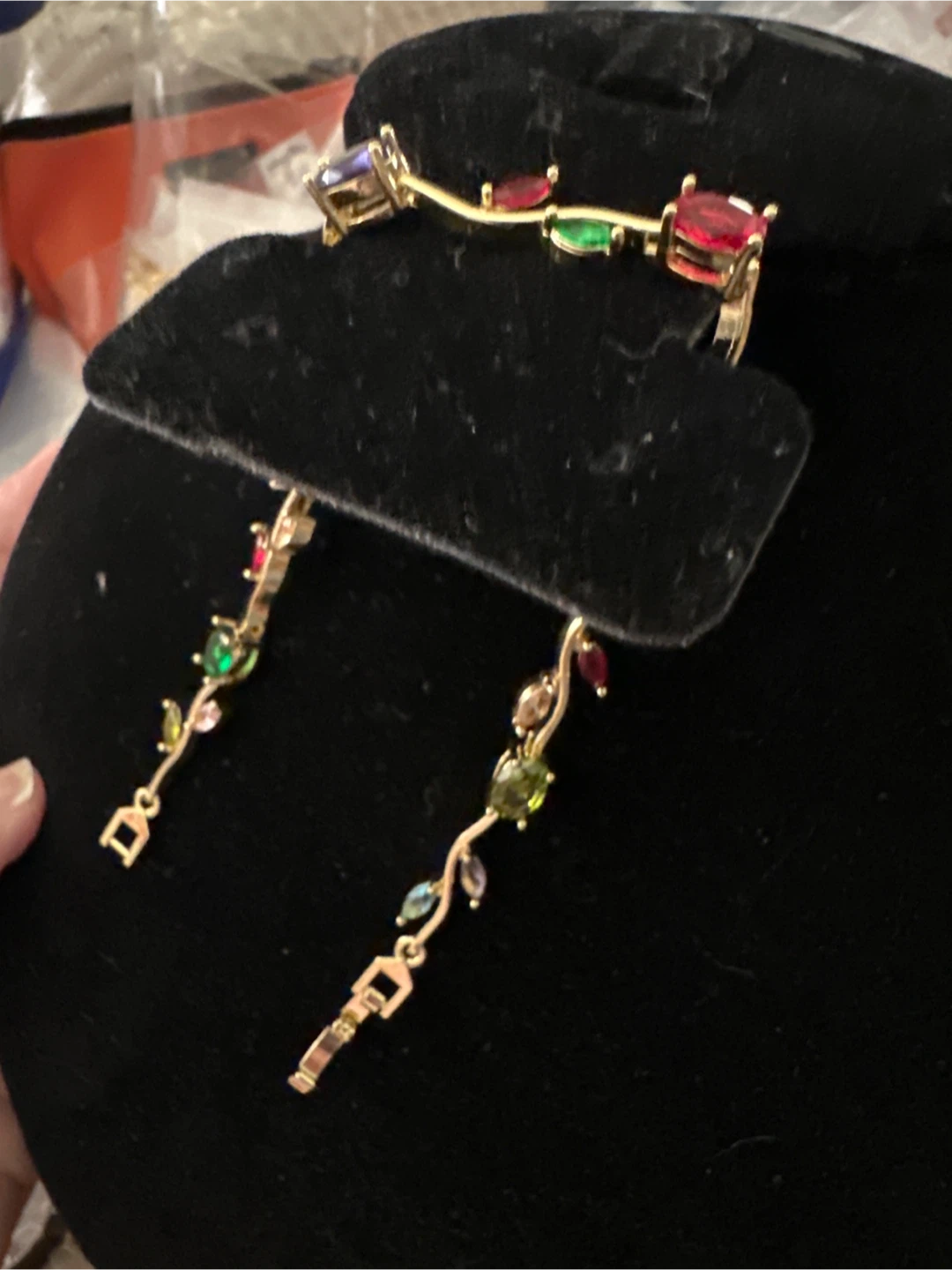 14k Gold laminated  Colorful bracelet - photo 2