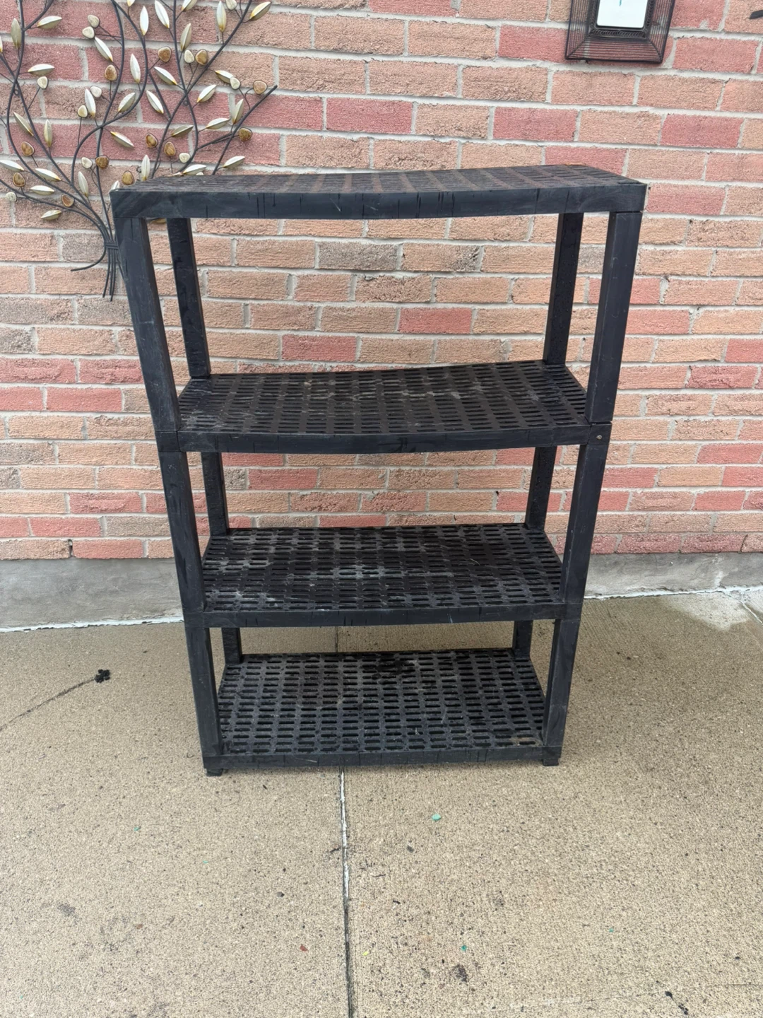 4-Level Plastic Resin Shelf - photo 2