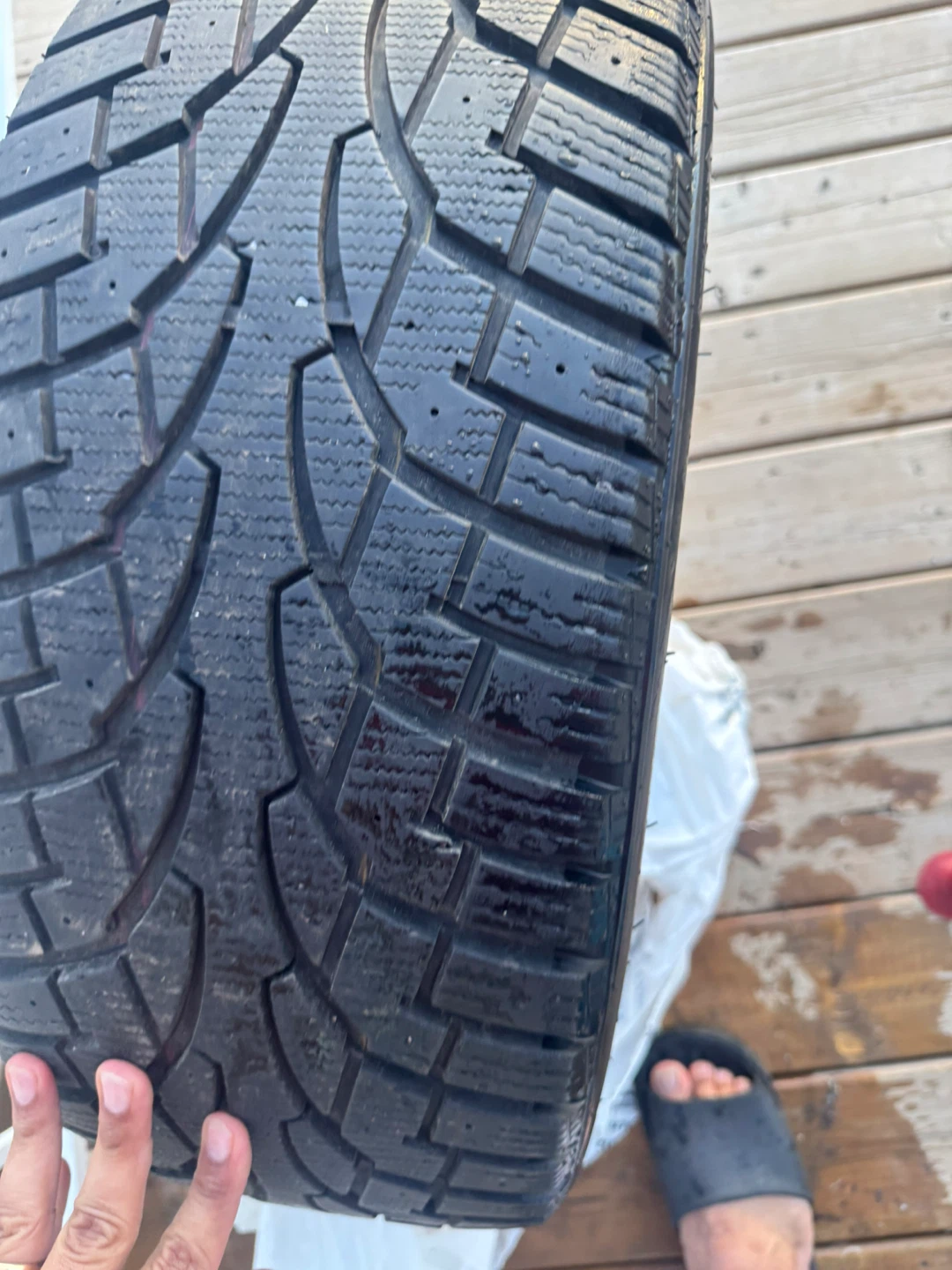Winter Tires 235/40R19 | Used 1 Season | No Rims + Spare - photo 3