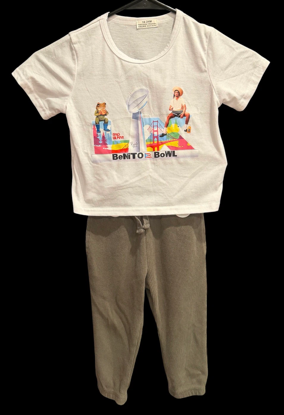 Kids Benito Bowl T-Shirt and Pants