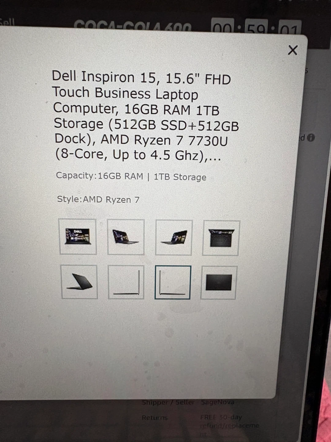 Dell Inspiron 15" Touchscreen Laptop - photo 4
