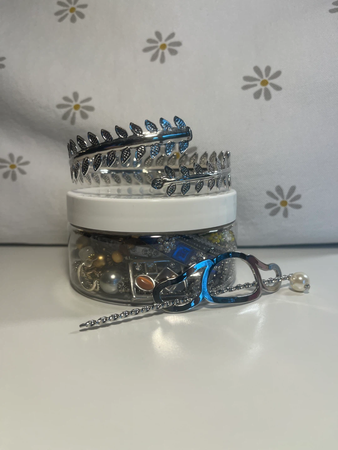 38 Piece Mystery Jewelry Jar