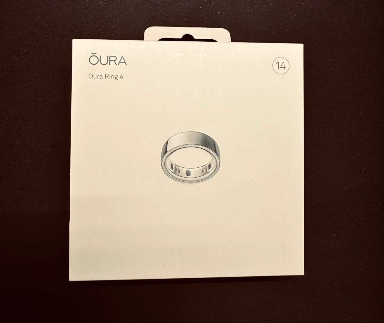 Oura Ring 4 Smart Ring in Size 7 Gold