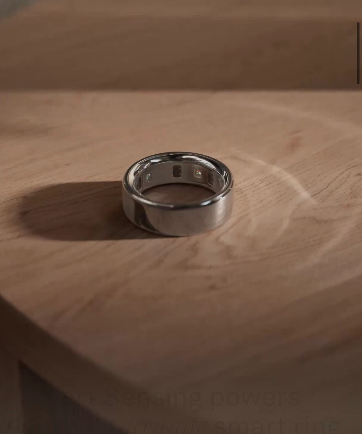 Oura Ring 4 Smart Ring in Size 7 Gold - photo 2