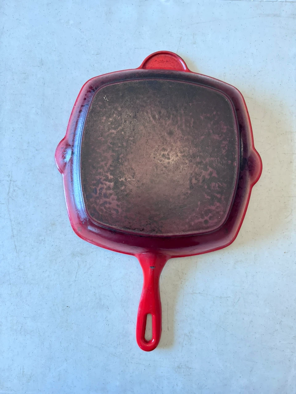 Cast Iron Grill heavy weight Pan - photo 2
