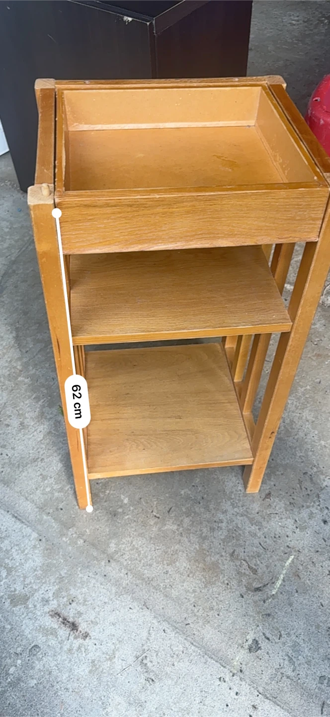 Wooden Side Table - photo 2