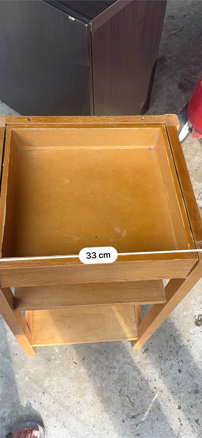 Wooden Side Table - photo 3