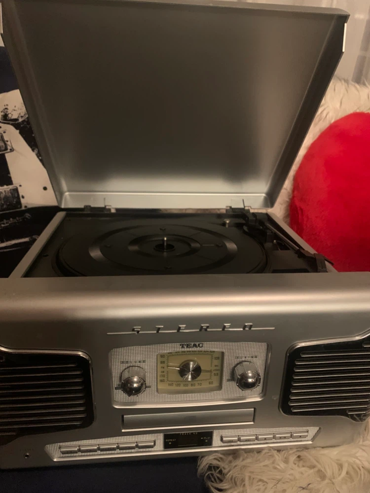 TEAC Stereo Record Player with CD Player and Radio - photo 3