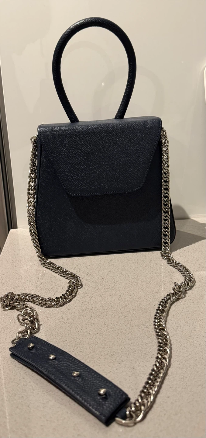Navy blue purse
