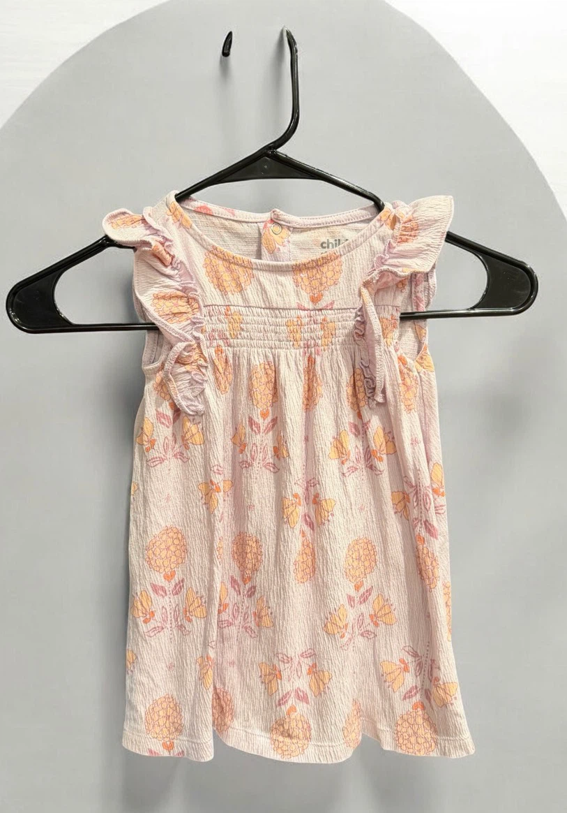 Child of Mine Floral Smocked Dress