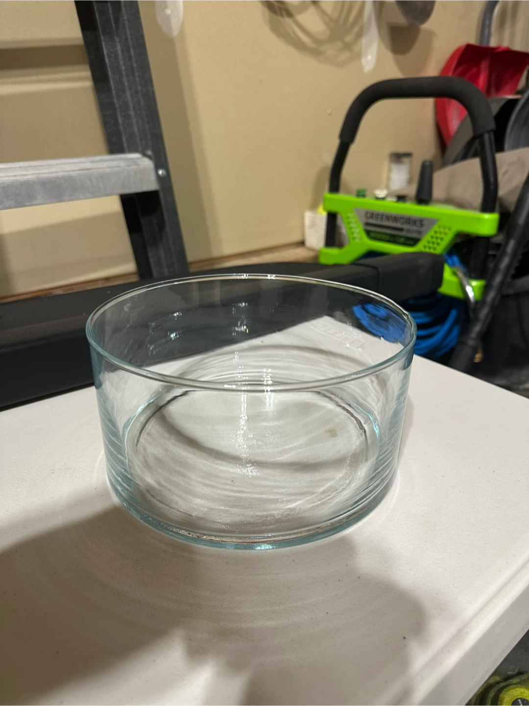 Clear Glass Cylinder Vase - photo 2