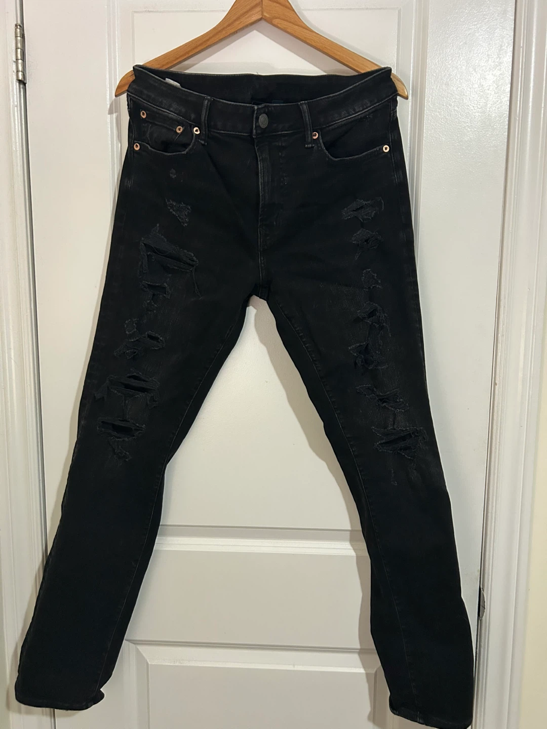 American Eagle Outfitters Men's Black Jeans