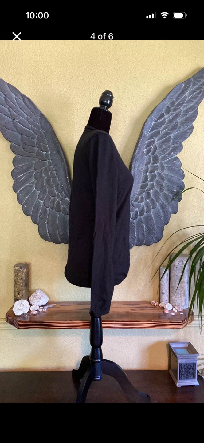 V-Neck Dress Sweater - photo 5