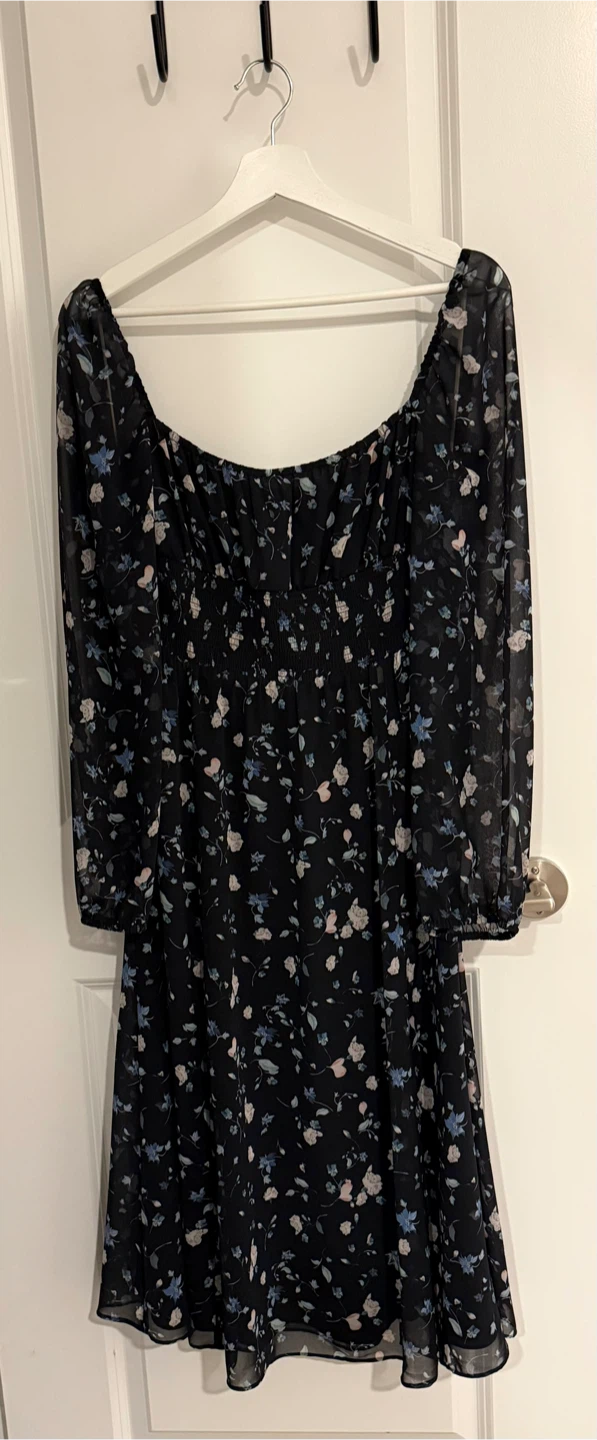 Wilfred Floral Midi Dress