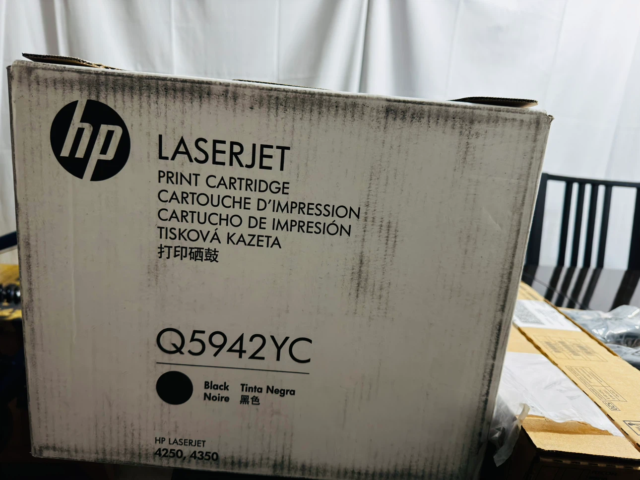Brand new HP LaserJet Q5942YC Black Toner Cartridge