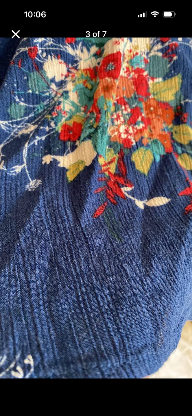 Lush Floral Bell Sleeve Shirt Top - photo 3