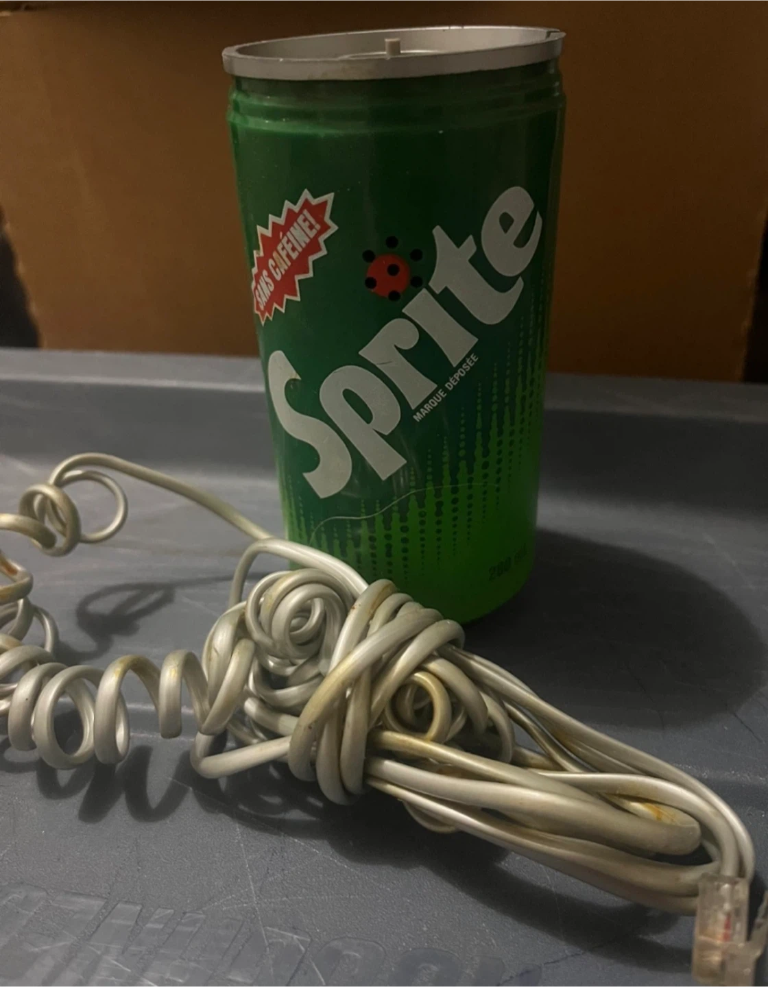 Sprite Canned Phone Retro Collectible - photo 2