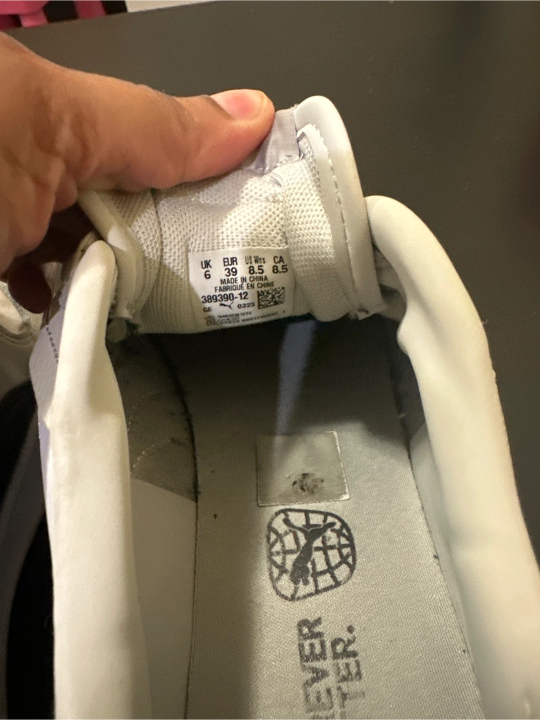 Puma White/Grey Sneakers - photo 3