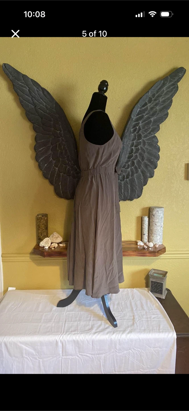 Jacob Small Elegant Brown Dress - photo 5
