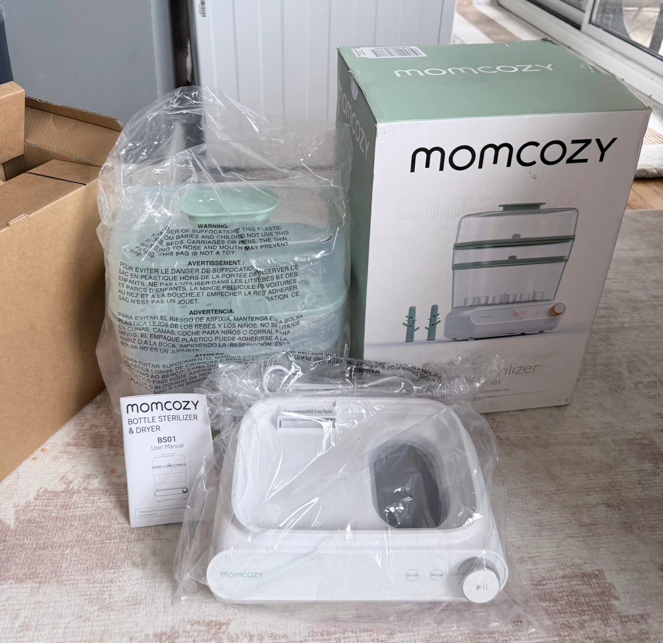Momcozy Bottle Sterilizer and Dryer BS01 - photo 2