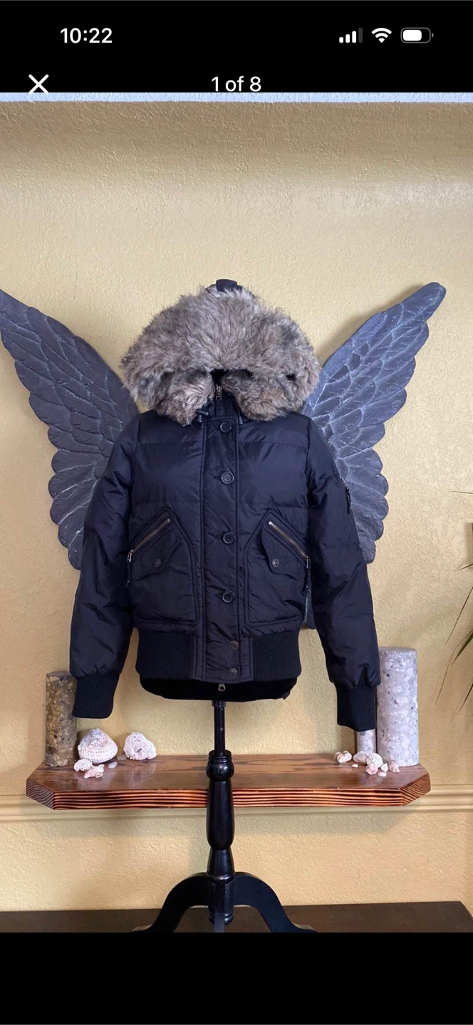 Jacob Connexion Down Filled Winter Bomber Jacket
