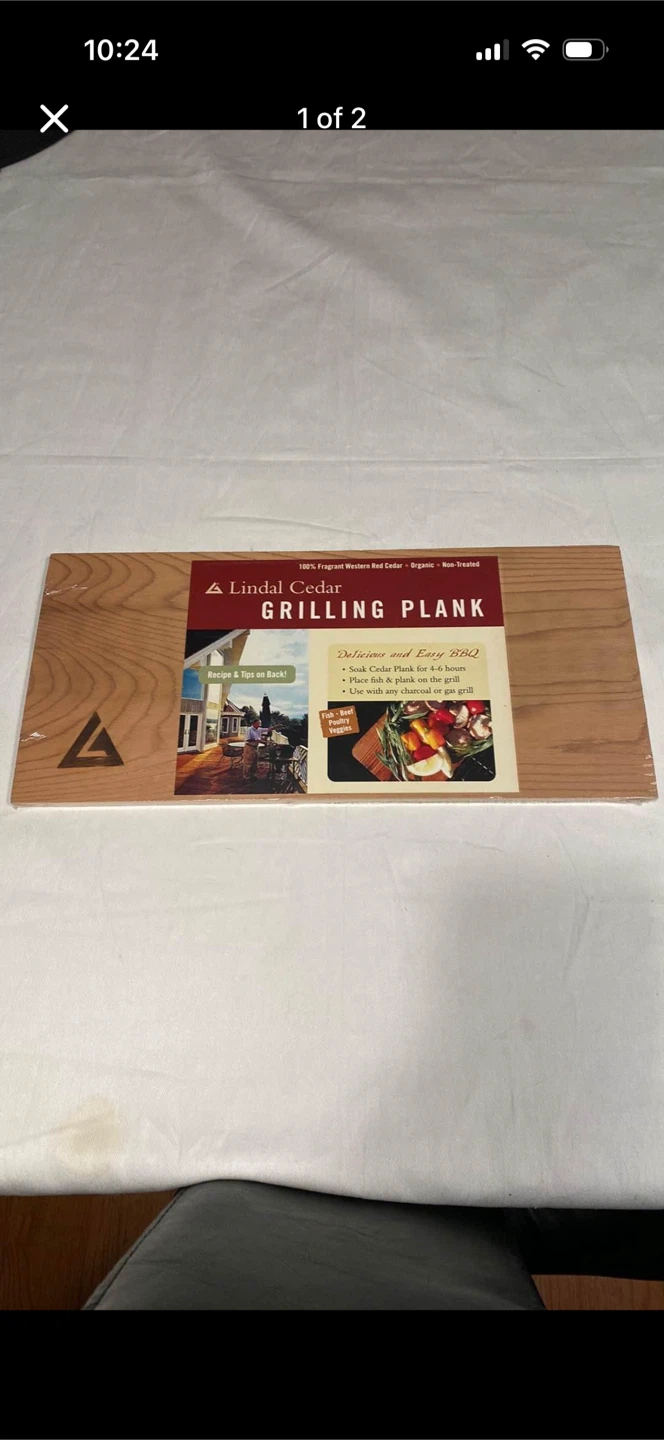 Cedar grilling plank