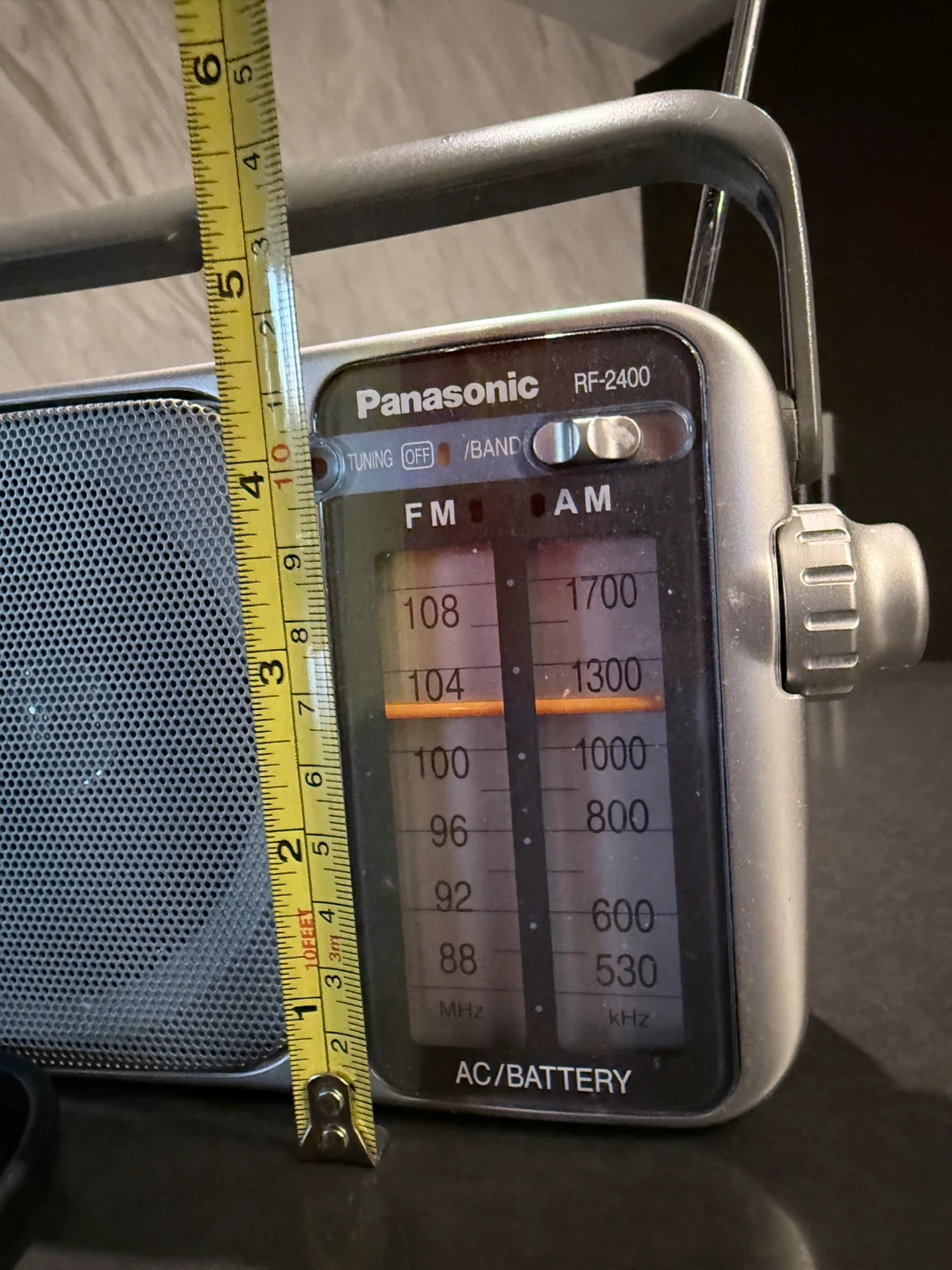 Panasonic RF-2400 FM-AM Band Receiver - photo 5