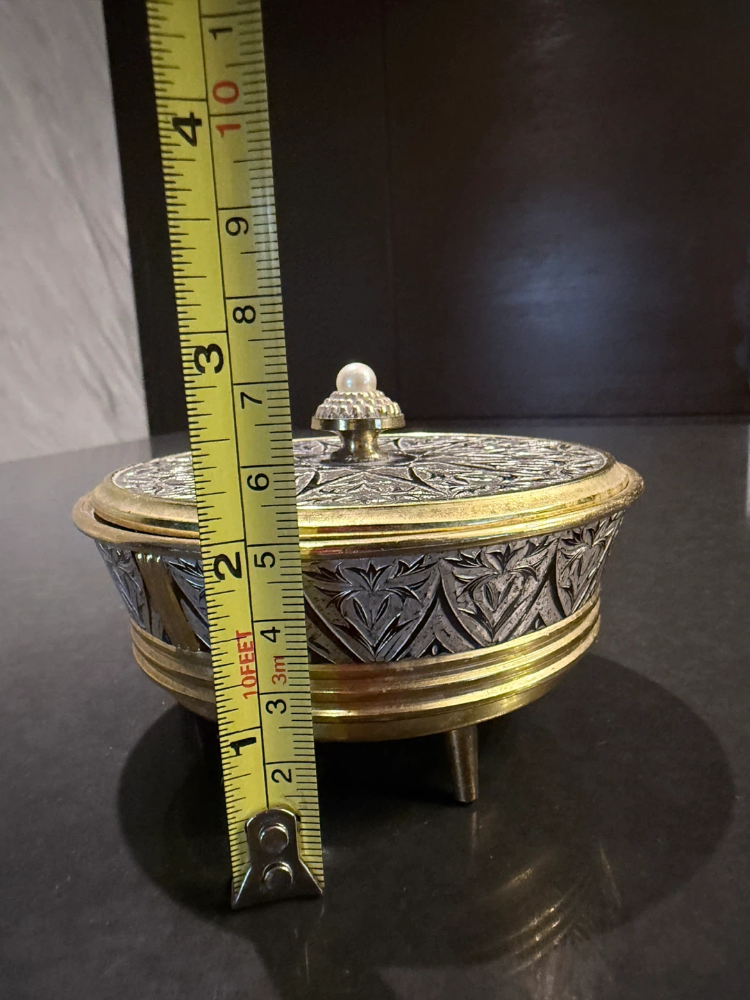 Antique Sankyo "Blue Danube Waltz" Music Box - photo 5