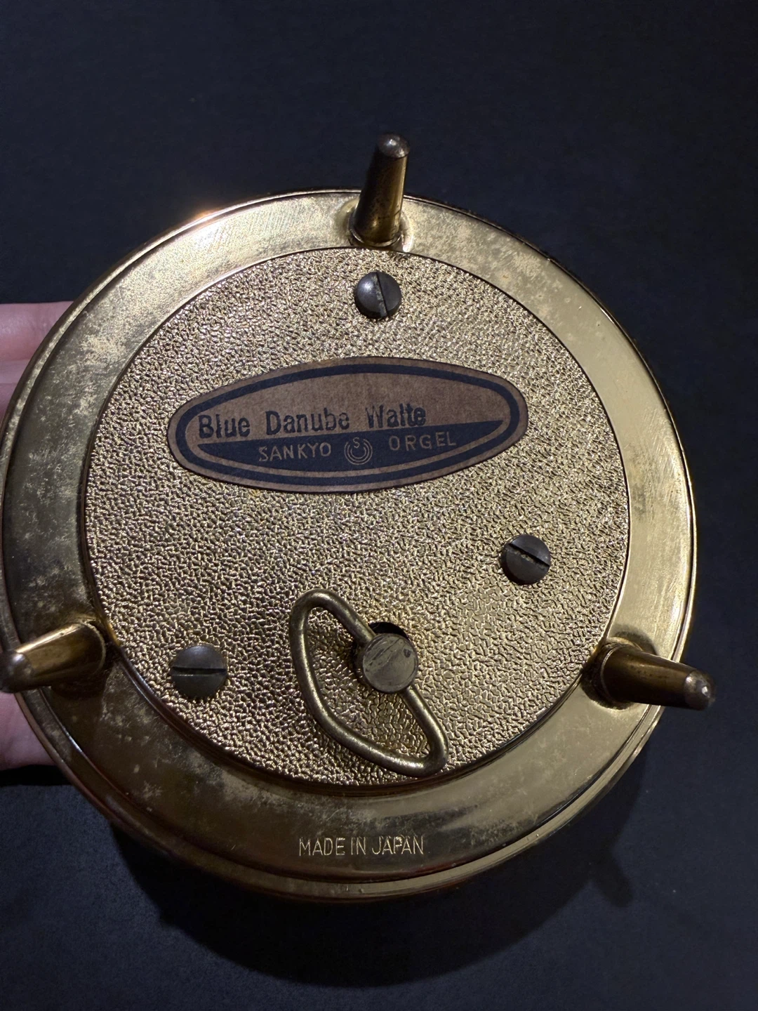 Antique Sankyo "Blue Danube Waltz" Music Box - photo 3