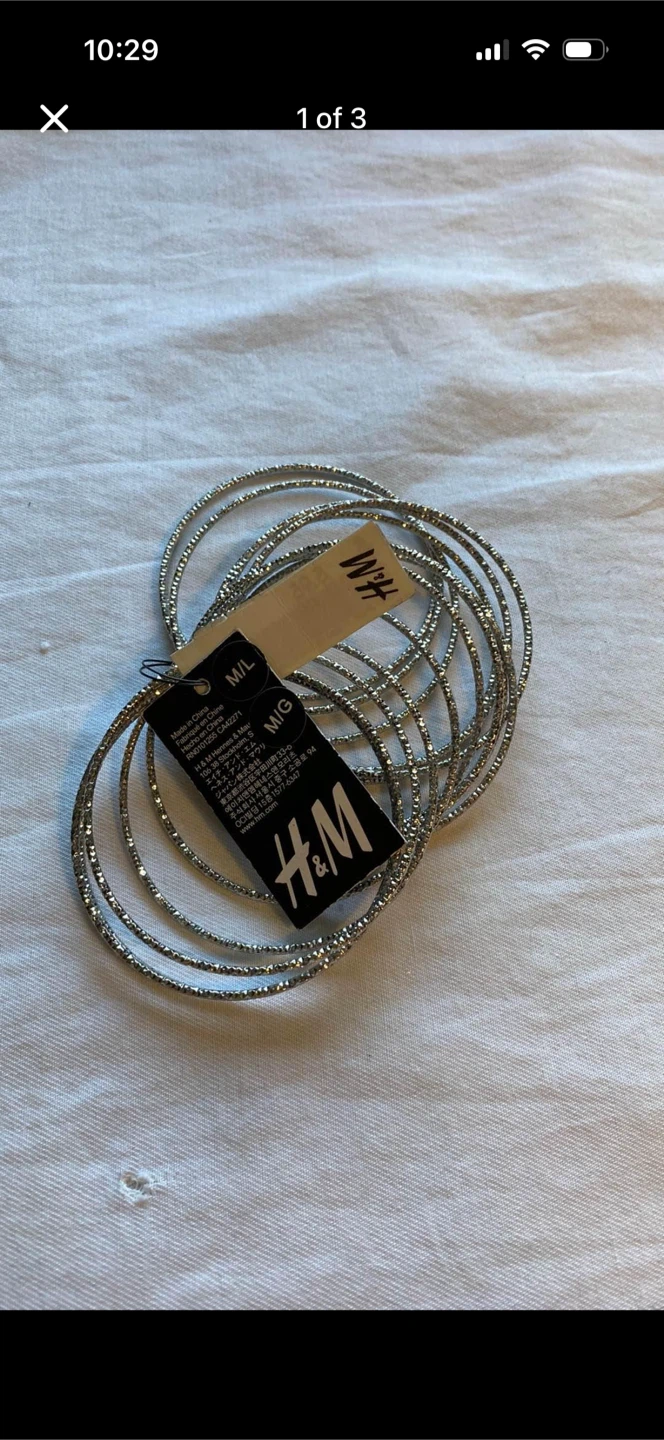 H&M Shiny New Bracelets
