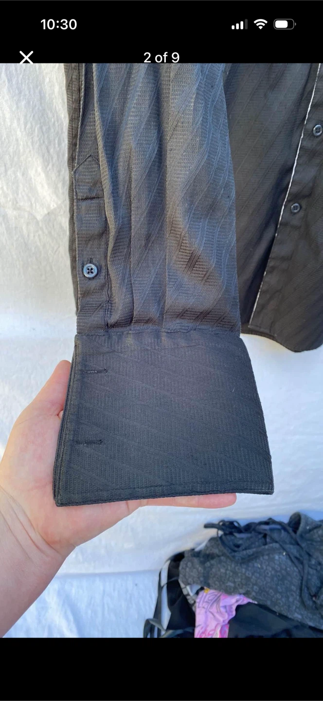 Vicci Uomo Black Dress Shirt - photo 2