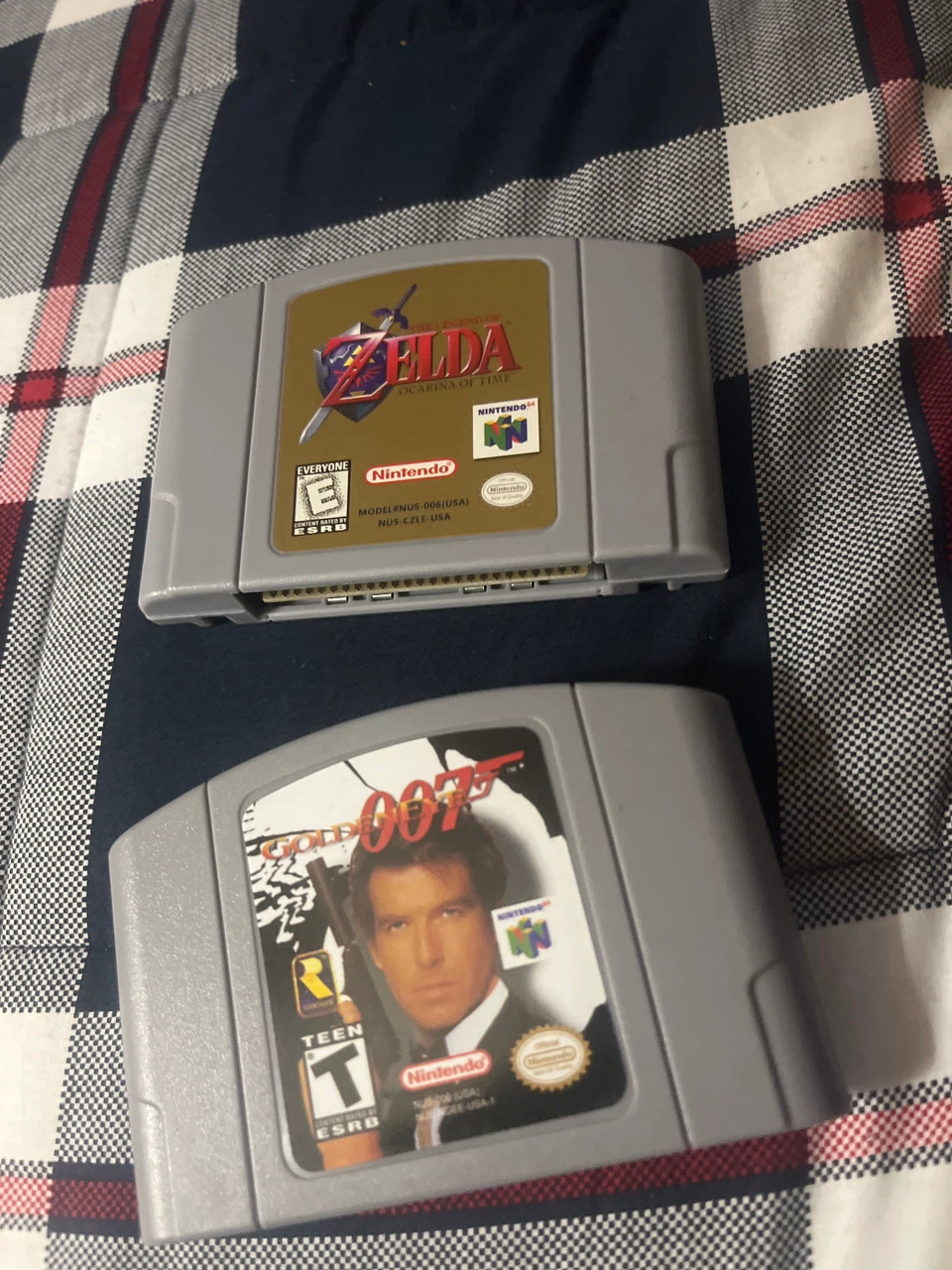 Nintendo 64 Games: Zelda Ocarina of Time & GoldenEye 007