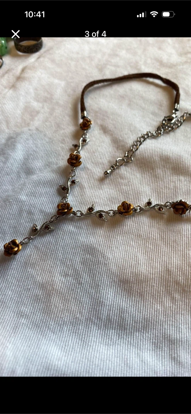 Topaz And Rose Necklace - photo 3