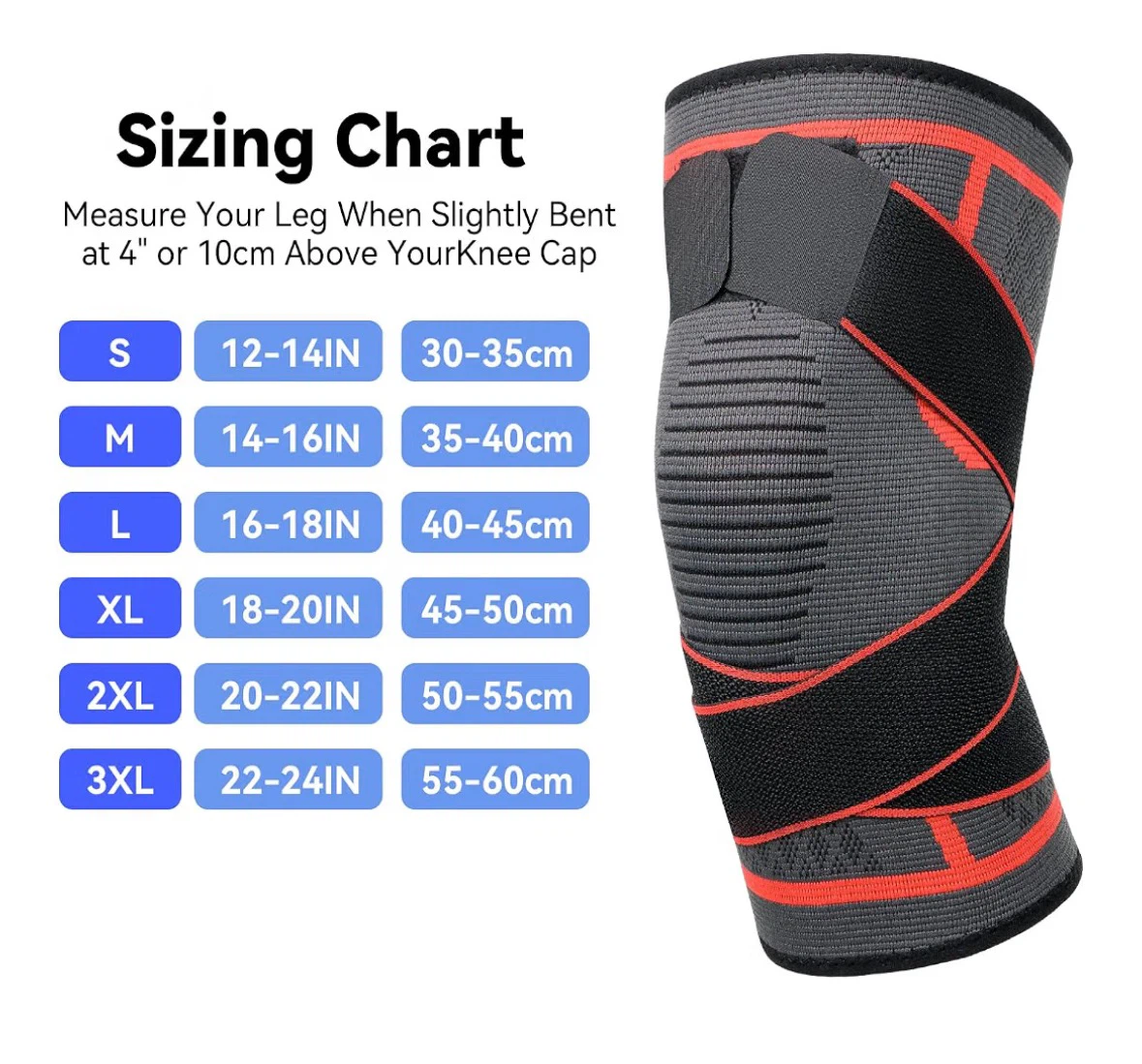 Knee Brace with Straps-XL - photo 2