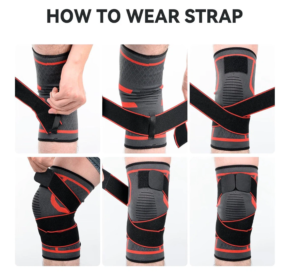 Knee Brace with Straps-XL - photo 3