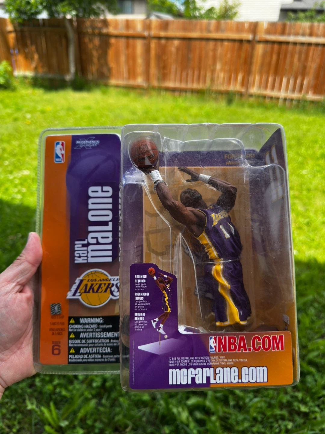McFarlane Toys NBA Series 6 Karl Malone Los