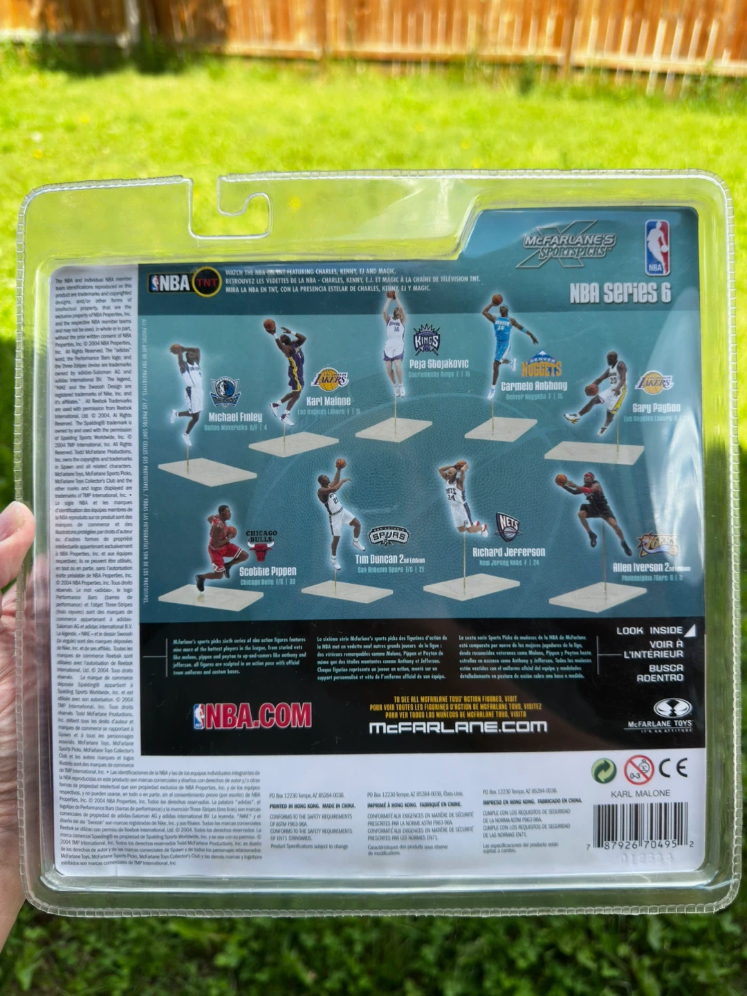 McFarlane Toys NBA Series 6 Karl Malone Los - photo 4