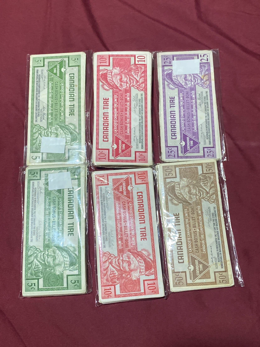 Canadian Tire Cash Bonus Bullet Bons - photo 2
