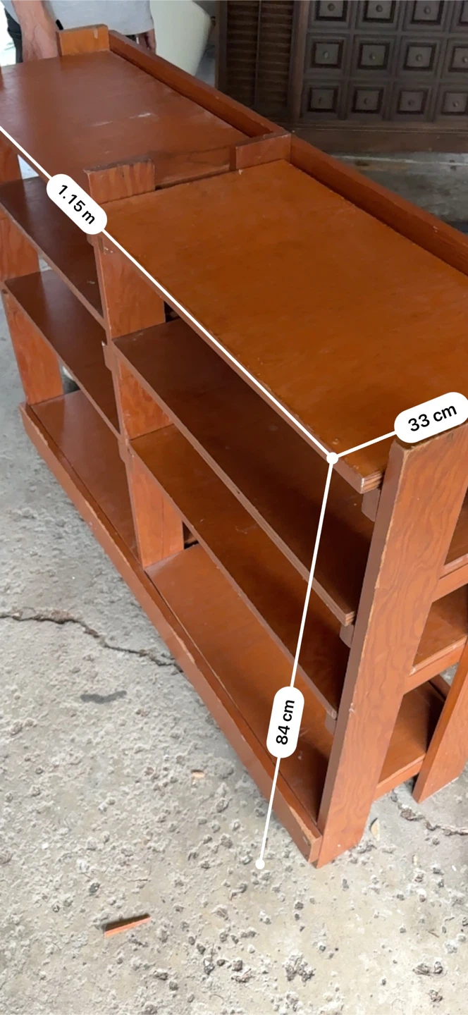 Wooden Shelf Unit - photo 3