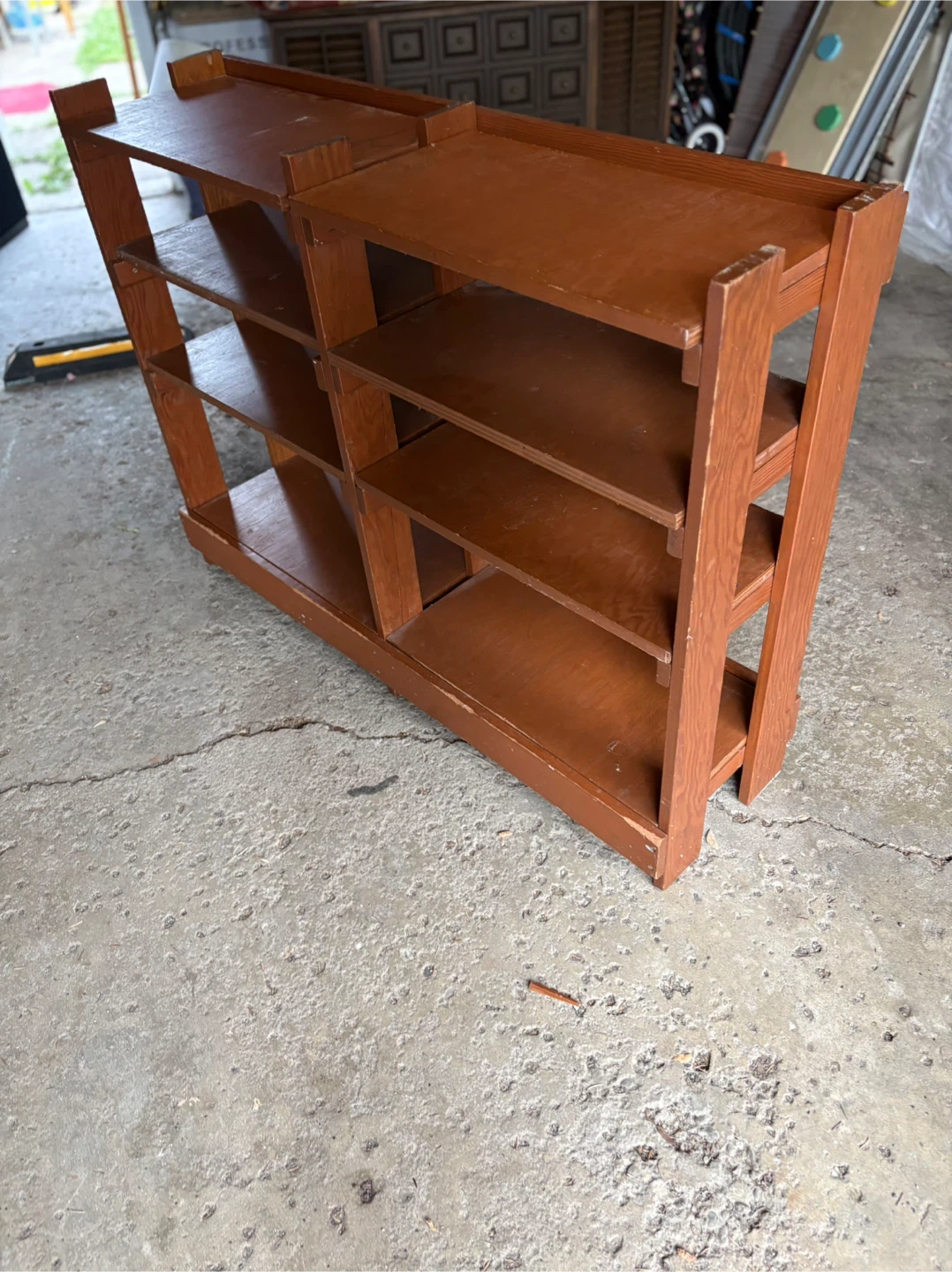 Wooden Shelf Unit - photo 4