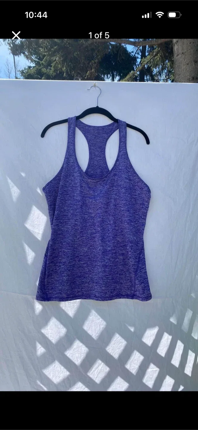 Ideology Marled Racer Back Tank
