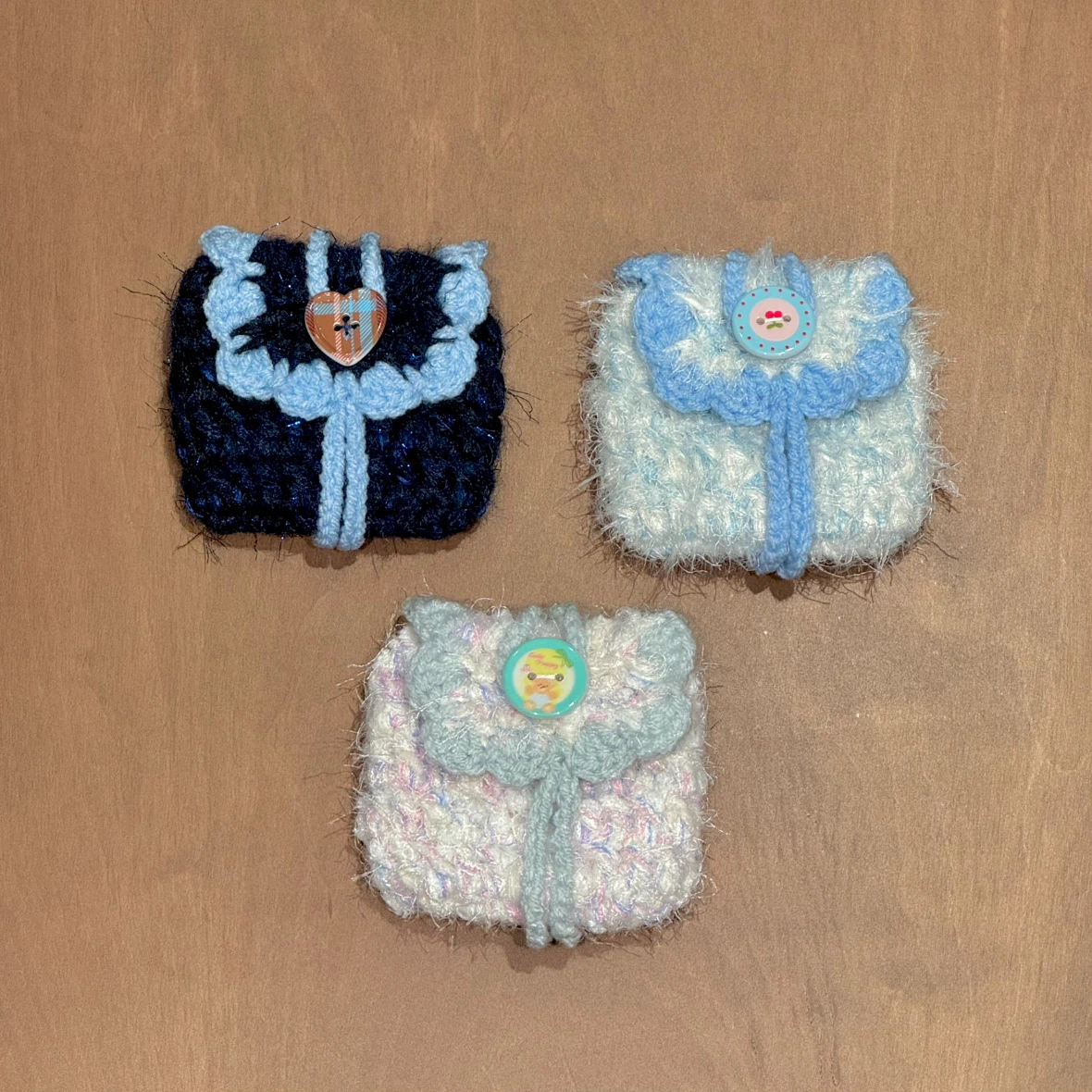 Moving sale- must go Cute crochet wallets
