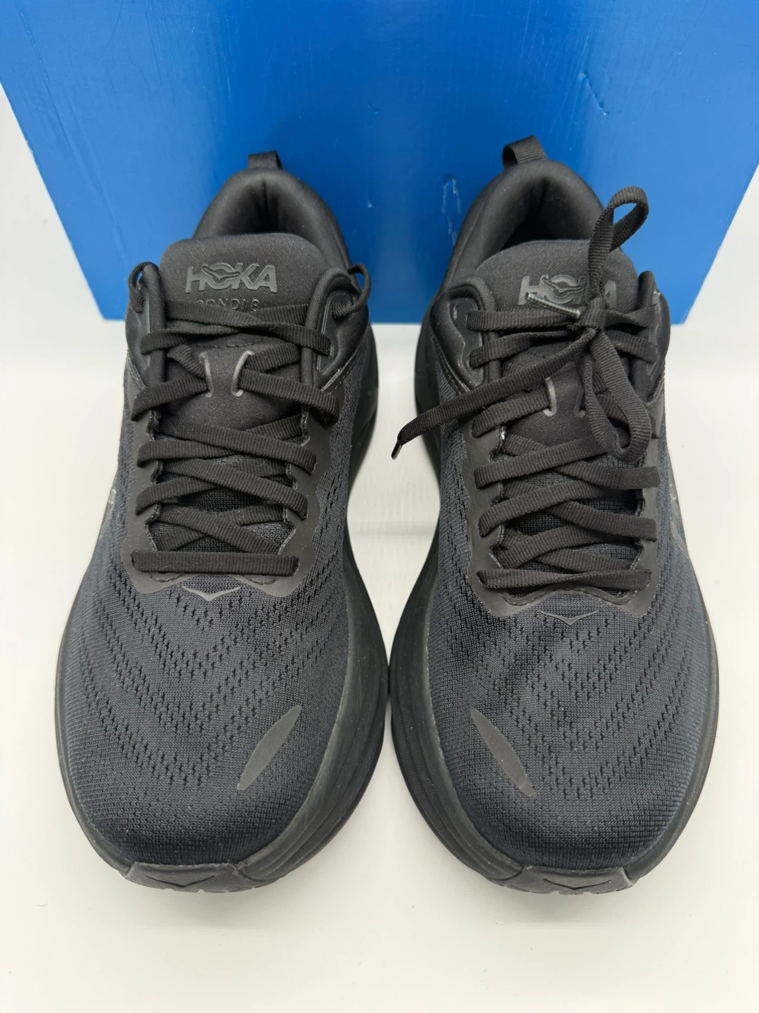Hoka Bondi 8 2E Wide Triple Black Men’s Running Shoes Sz US 8,5 - photo 5
