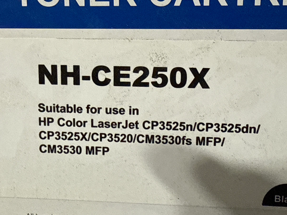Compatible NH-CE250X Toner Cartridge - Black